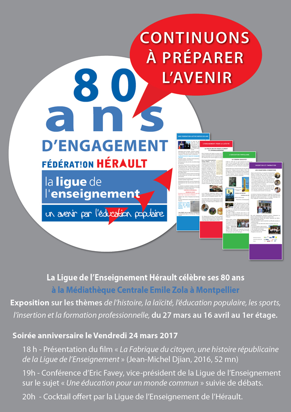 La ligue de l'Hérault fête ses 80 ans